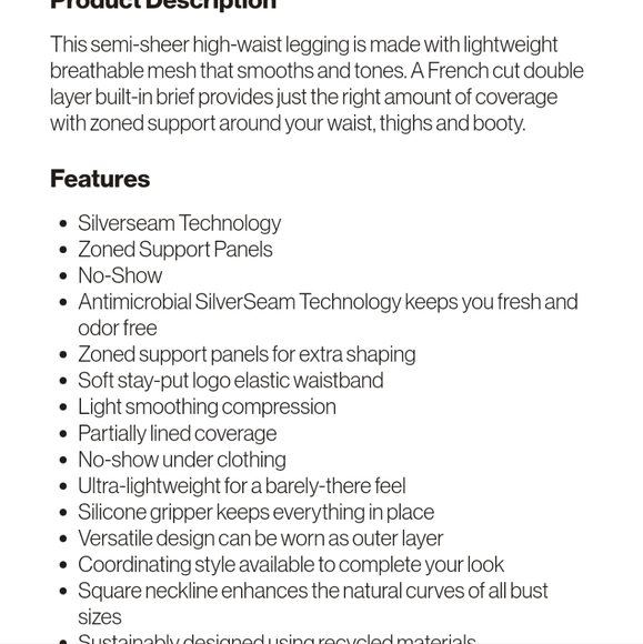 Yitty Lizzo by Fabletics Mesh Me Leggings - Picture 5 of 5